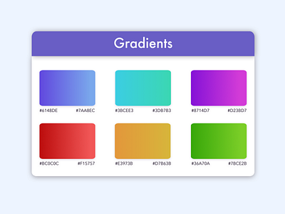 Gradients branding dailyui gradient gradient color gradient design icon illustration ui uichallenge vector