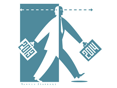 Pictogram: Investing business businessman future graphic icon past pictogram
