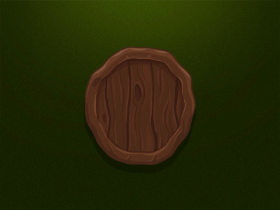 Panels crest flat illustrator ui wood