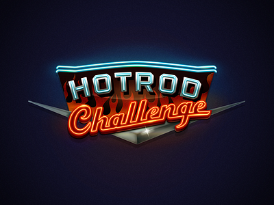 Hot Rod Challenge challenge dragrace hotrod ios logo race racing usa videogame