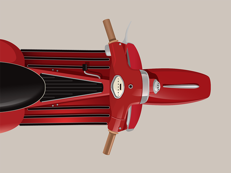 Vespa Work In Progress By Paolo Ertreo Dribbble Dribbble