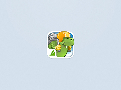 iOS Game Icon busters boost dino dinosaur icon icona ios ios7 ios8 iphone trex