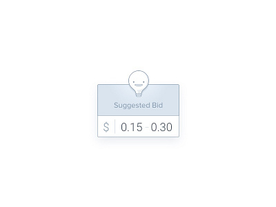 Tooltip ads app bid icon lightbulb modal money popup product tooltip ui ux