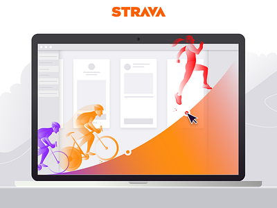 Designing for Growth app cycling growth growthdesign product running sports strava ui ux