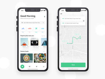 Shohoz App Redesign Concept android app design app design car booking car pool food ios app design mobile app design place rating profile redesign ride app ride share ride sharing shohoz shohoz app ui design