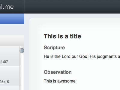 Page bible devotions ipad sproutcore