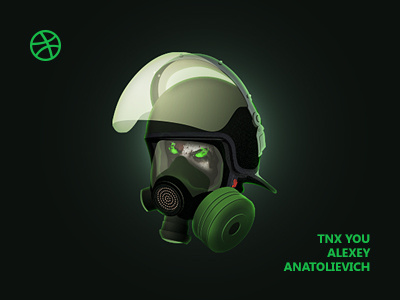 Preview Dribbble chemical green illustration protection zombie