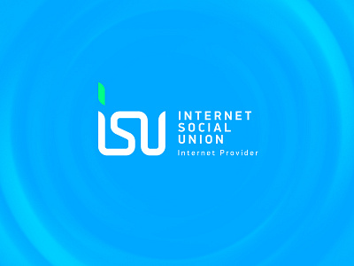 Internet Sosial Union internet line logo provider simple union