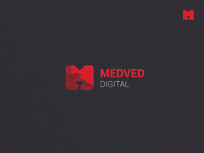 Medved Digital / Bear Digital bear m red rus russian simple