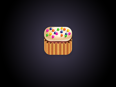 App Icon cupcake 005 cupcake dailyui dailyui 005 icon vector icon