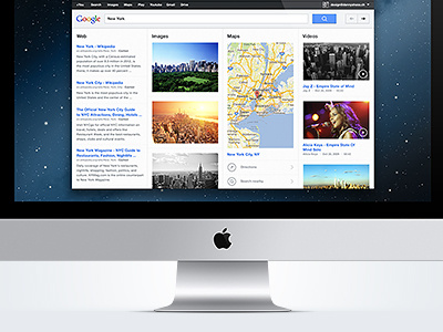 Search faster concept design faster google interface redesign search wip