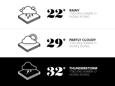 WIP - Weather Icon Collection collection icons illustration progress set weather wip