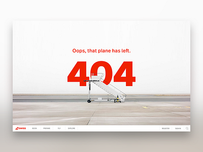 Airline 404 Page