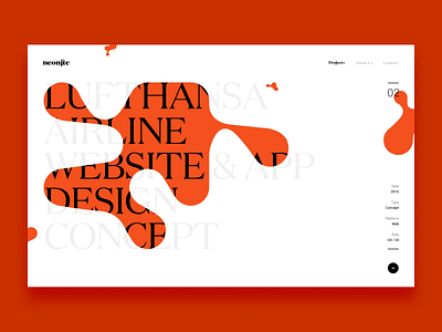 Homepage exploration design experiment exploration homepage portfolio typography ui ux