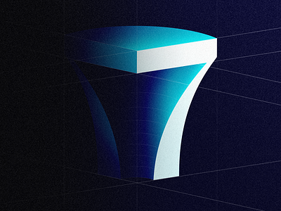 7 countdown design lettering number type