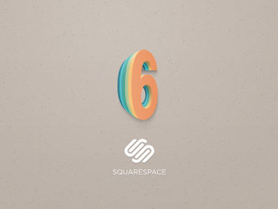 Squarespace 6 colors idea logo number six squarespace6