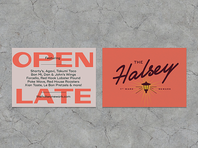 The Halsey branding