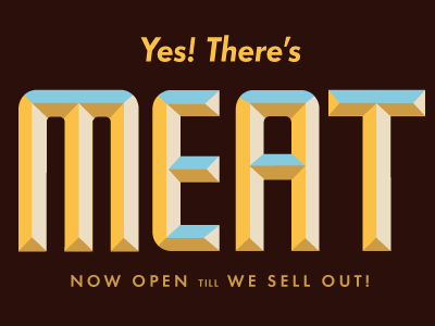 Is there meat left? 3d type