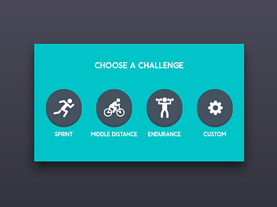 Sorted App - Choose a challenge app berlin design flat flat design game ios mobile photos sort photos ui user interface