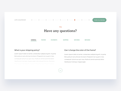 FAQ Page contact expand faq faq page frequently asked questions help how it works questions support tabs ui design ux design webpage website