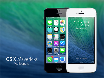 OS X Mavericks Wallpapers background bg ios7 ipad iphone ipod mac mavericks osx wallpaper