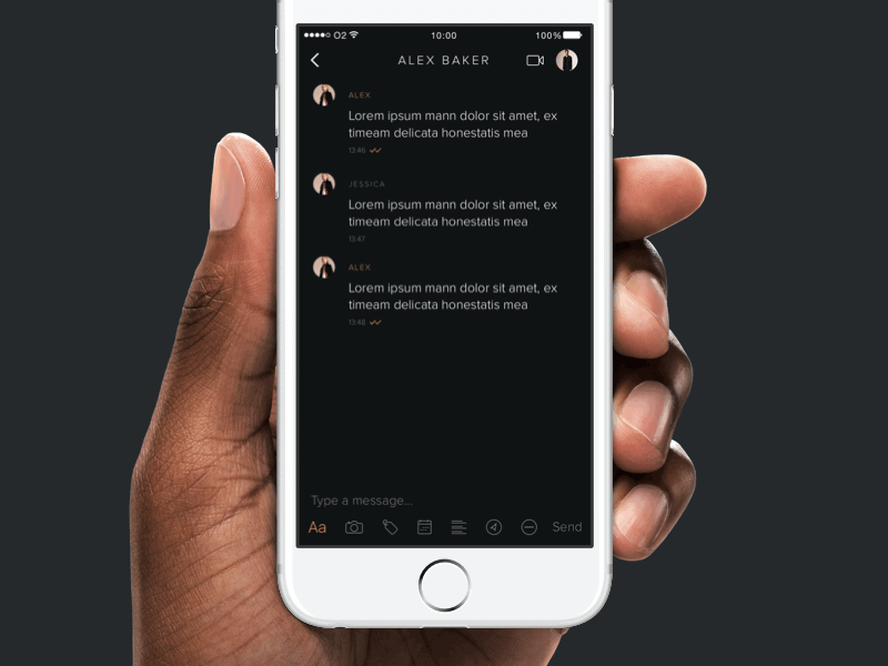 Hero keyboard app app store book chat hero london messaging messenger platform restaurant shop