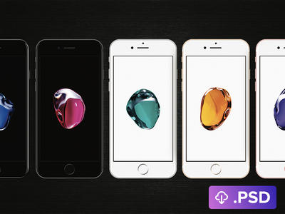 iPhone 7 .PSD quick action app download iphone iphone 7 iphone7 mockup photoshop psd