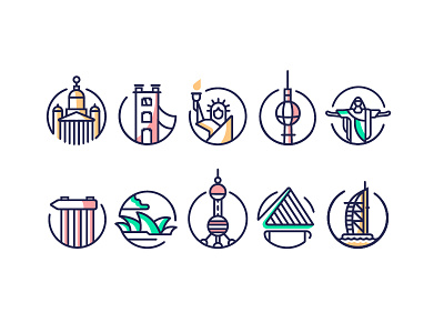 City Icons berlin buenosaires dubai helsinki icon logo newyork sanfrancisco saopaulo shanghai singapore sydney