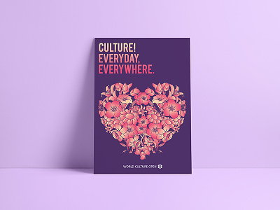 Culture design poster