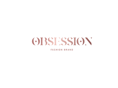 Obsession Logo branding design elegant fashion logo mozambique