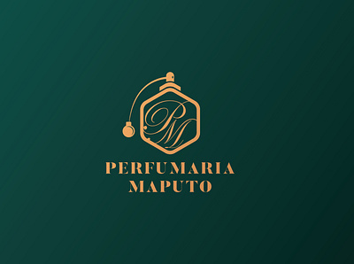 Perfumaria Maputo brading design logo