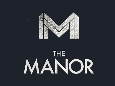 The Manor Logo Design Concept branding design letter logo monogram