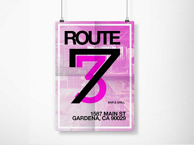 Route73 Poster Design 2