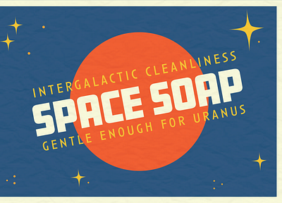 Space Soap branding coronavirus dribbbleweeklywarmup label outerspace retro soap space
