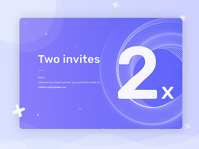 Dribbble Invites