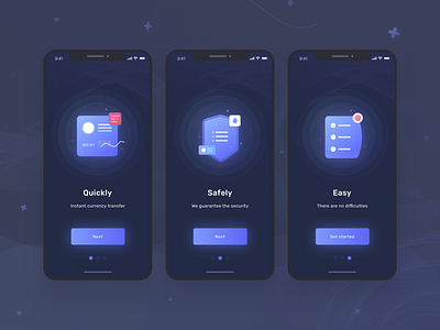 Exchange app | Entry app crypto design exchange mobile ui ux welcome