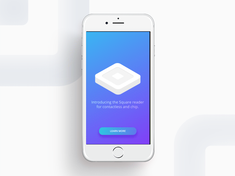 Square Onboarding Screens