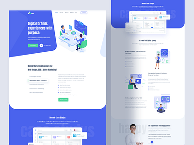 Digncy - Digital Marketing Agency Home Page