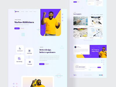 Portfolio Template Designs Themes Templates And Downloadable Graphic Elements On Dribbble