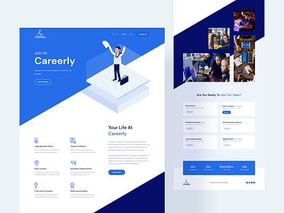 Careerly - Company Career Page Template V1