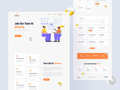Careers Page Designs Themes Templates And Downloadable Graphic Elements On Dribbble