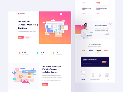 Content Hub - Content Marketing Website Template For Elementor