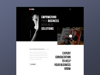 BizCred - Corporate Business Website Template