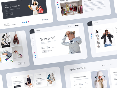 EleShoply Ecommerce Website Template accessories billing checkout delivary design ecommerce fashion landingpage onlineshop onlinestore product shop ui ux woocomerce