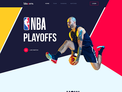 Blazers - Basketball team Website match schedule match sports event sports team club baseball team play sports player basketball