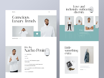 Huxly - Male Model Portfolio Template