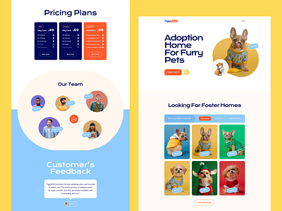TigglyPuff - Pet Adoption Service Website Template