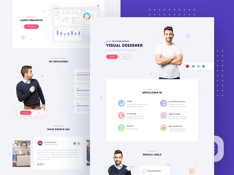 Browse thousands of Resume images for design inspiration | Dribbble