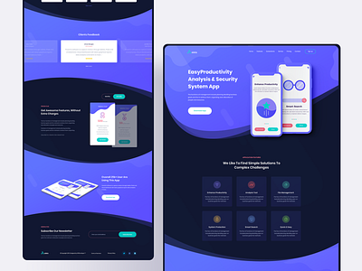 Axista - App Landing Page agency website app app landing page application design digital marketing illustration landing page landingpage product product landing saas ux web