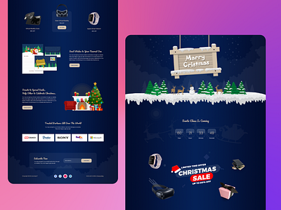 Christmas Landing Page